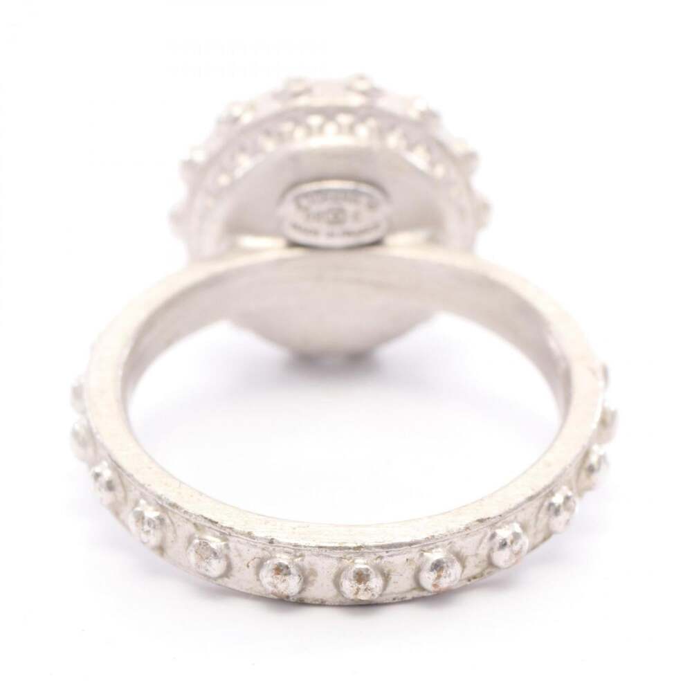 Chanel Cc Logo Ring Sterling Silver #246672C73B - Picture 3 of 6